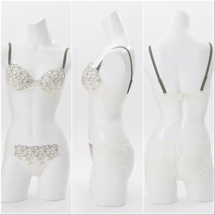 【EFカップ】大花ラメチュール ３/４カップブラ＆ショーツ  | palissee | 詳細画像6 