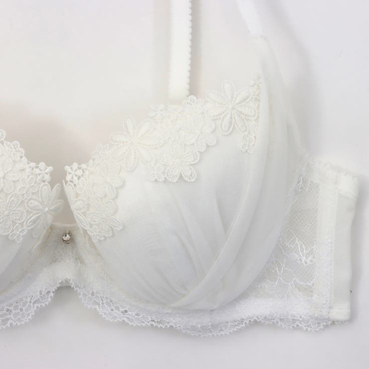 チュールドレープ ３/４カップブラ＆ショーツ  | palissee | 詳細画像9 