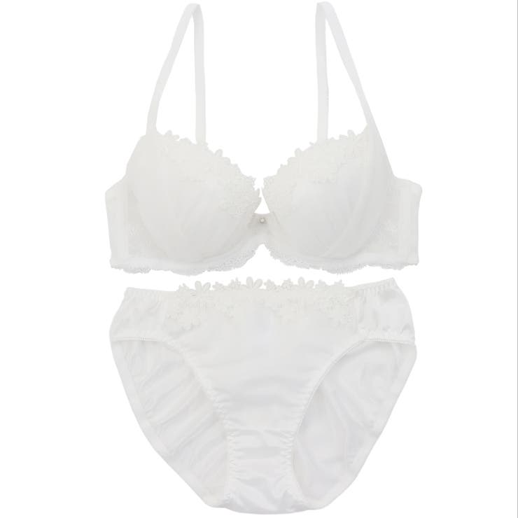 チュールドレープ ３/４カップブラ＆ショーツ  | palissee | 詳細画像2 