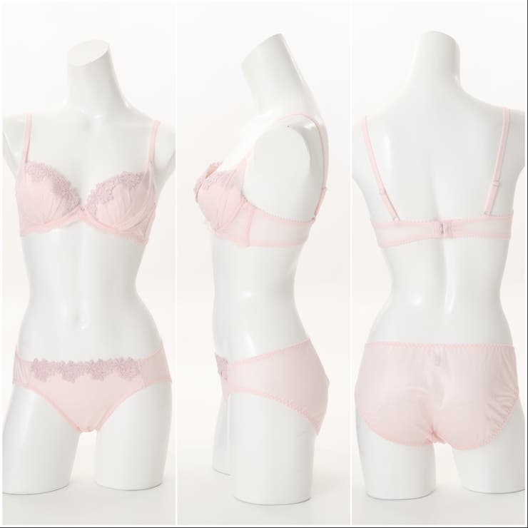 【EFカップ】チュールドレープ ３/４カップブラ＆ショーツ  | palissee | 詳細画像7 