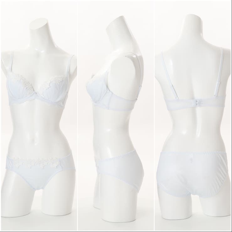 【EFカップ】チュールドレープ ３/４カップブラ＆ショーツ  | palissee | 詳細画像8 
