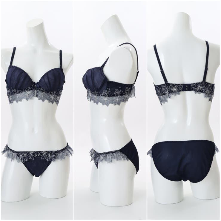 【EFカップ】Flare Veil Garden ３/４カップブラ＆ショーツ  | palissee | 詳細画像7 