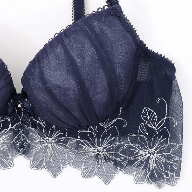 【EFカップ】Flare Veil Garden ３/４カップブラ＆ショーツ  | palissee | 詳細画像10 