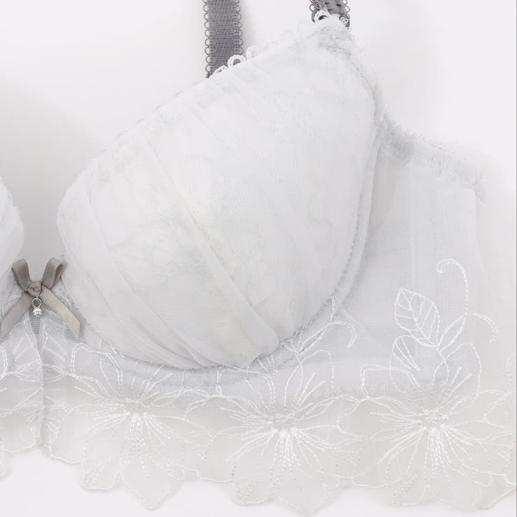 【EFカップ】Flare Veil Garden ３/４カップブラ＆ショーツ  | palissee | 詳細画像11 