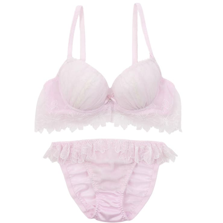 【EFカップ】Flare Veil Garden ３/４カップブラ＆ショーツ  | palissee | 詳細画像2 