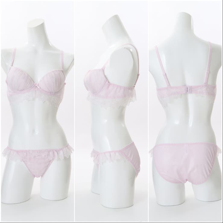 【EFカップ】Flare Veil Garden ３/４カップブラ＆ショーツ  | palissee | 詳細画像6 