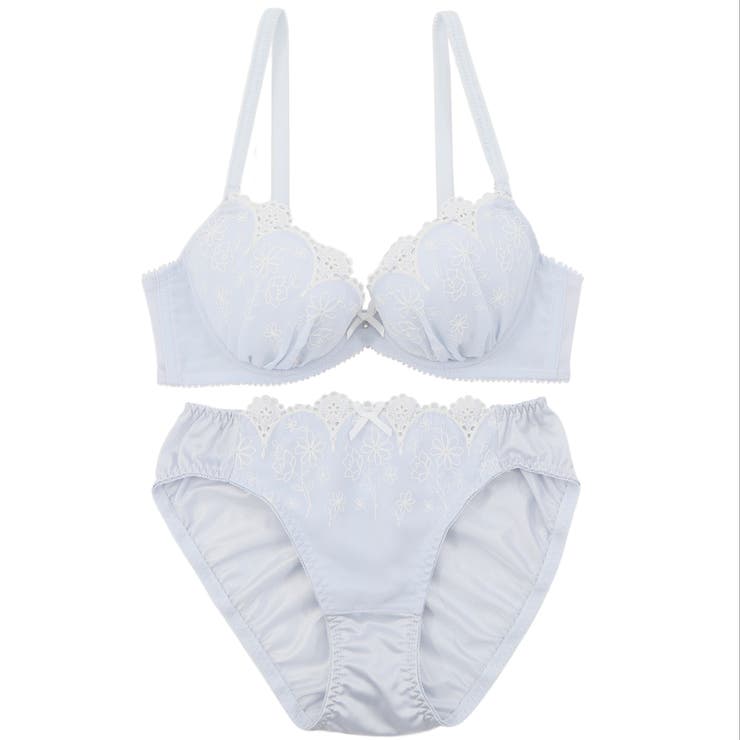 ボーラーシフォンフラワー ３/４カップブラ＆ショーツ  | palissee | 詳細画像3 