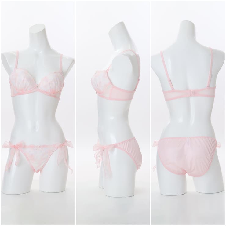 【EFカップ】パステルオーロラレース３/４カップブラ＆ショーツ  | palissee | 詳細画像7 