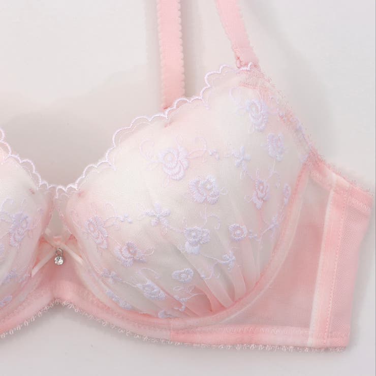 【EFカップ】パステルオーロラレース３/４カップブラ＆ショーツ  | palissee | 詳細画像10 