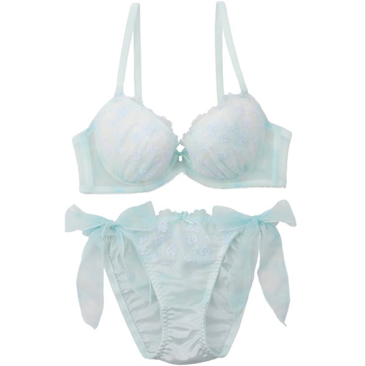 【EFカップ】パステルオーロラレース３/４カップブラ＆ショーツ  | palissee | 詳細画像6 