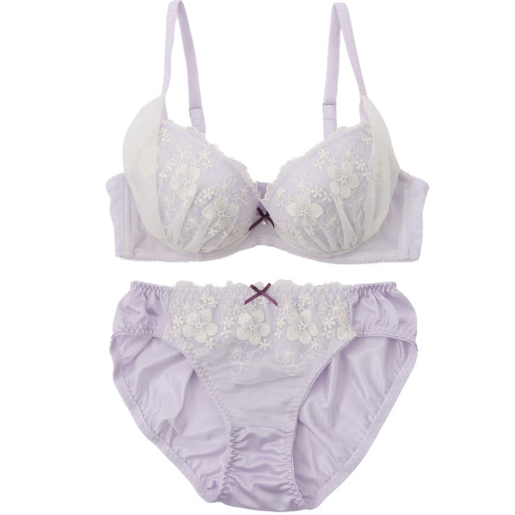 ふんわりウーリーフラワー ３/４カップブラ＆ショーツ  | palissee | 詳細画像8 