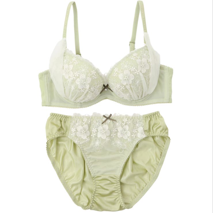 ふんわりウーリーフラワー ３/４カップブラ＆ショーツ  | palissee | 詳細画像9 