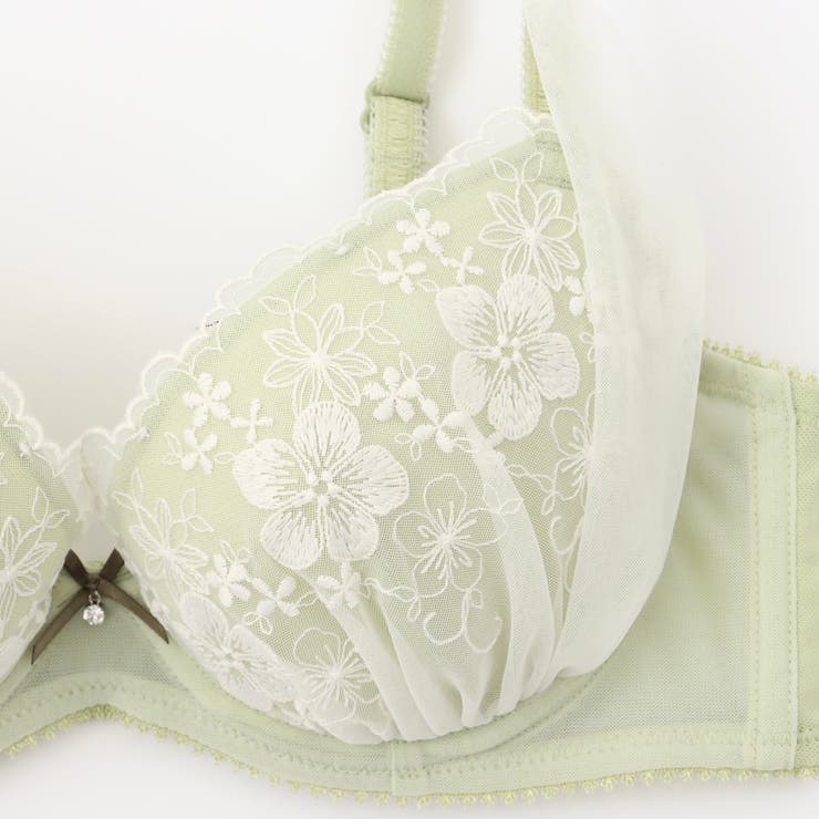 ふんわりウーリーフラワー ３/４カップブラ＆ショーツ  | palissee | 詳細画像12 