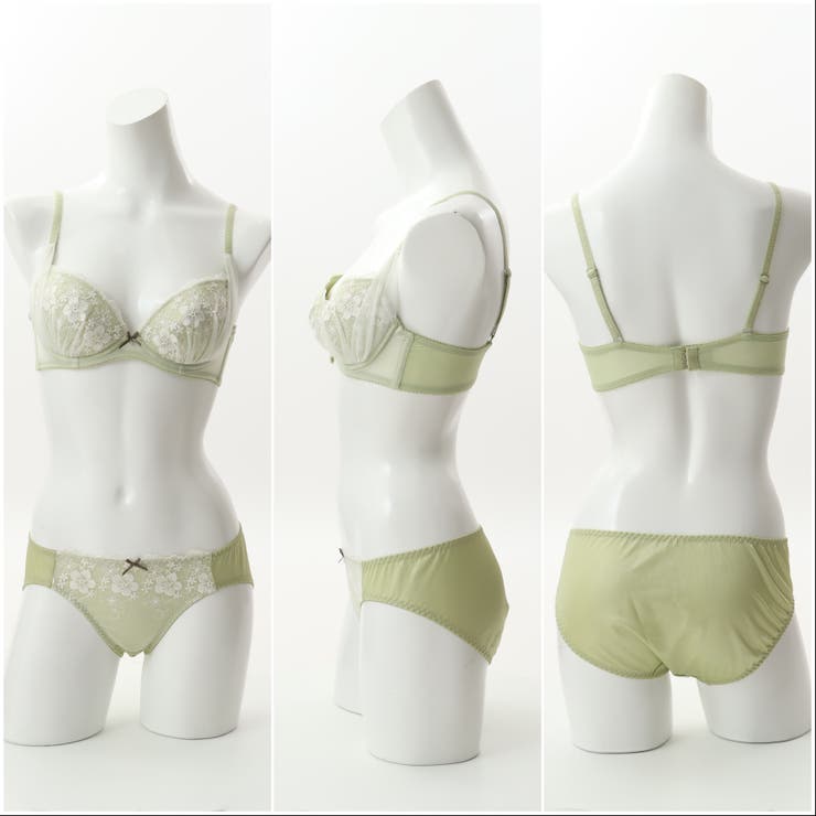 ふんわりウーリーフラワー ３/４カップブラ＆ショーツ  | palissee | 詳細画像6 