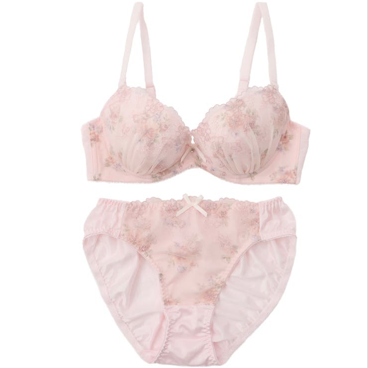 アンティークローズプリント ３/４カップブラ＆ショーツ  | palissee | 詳細画像7 