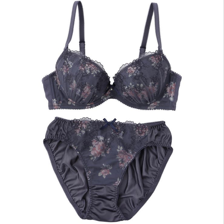 アンティークローズプリント ３/４カップブラ＆ショーツ  | palissee | 詳細画像8 