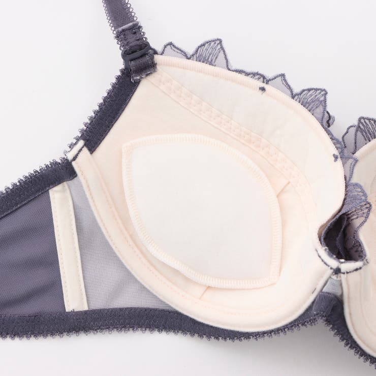 フラワーレースアップリケ ３/４カップブラ＆ショーツ  | palissee | 詳細画像15 