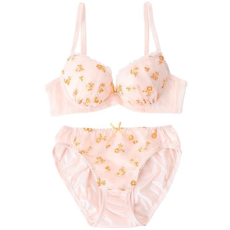 プチフルールオーガンジー ３/４カップブラ＆ショーツ  | palissee | 詳細画像11 