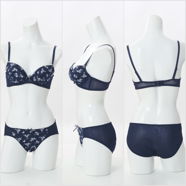 プチフルールオーガンジー ３/４カップブラ＆ショーツ  | palissee | 詳細画像5 