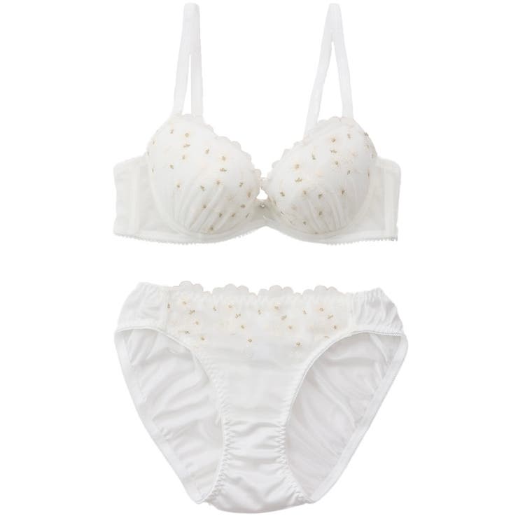 ニュアンスラメフラワー  ３/４カップブラ＆ショーツ  | palissee | 詳細画像13 