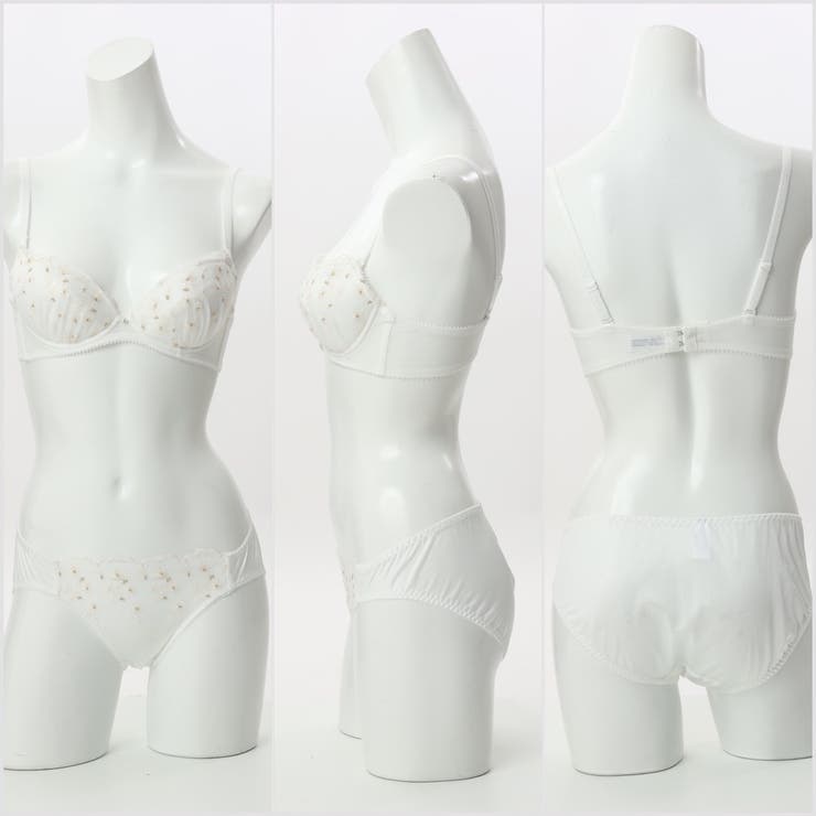 ニュアンスラメフラワー  ３/４カップブラ＆ショーツ  | palissee | 詳細画像6 