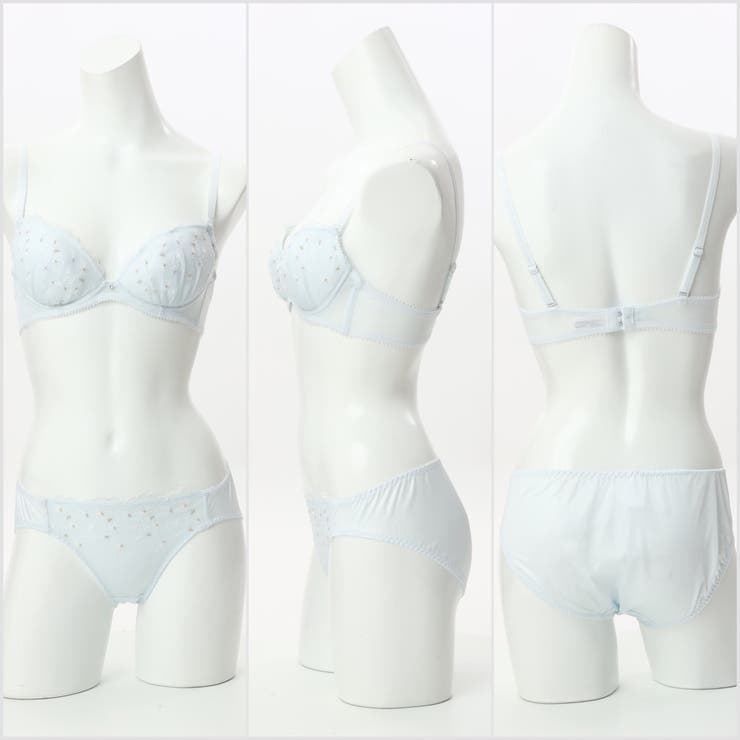 ニュアンスラメフラワー  ３/４カップブラ＆ショーツ  | palissee | 詳細画像8 