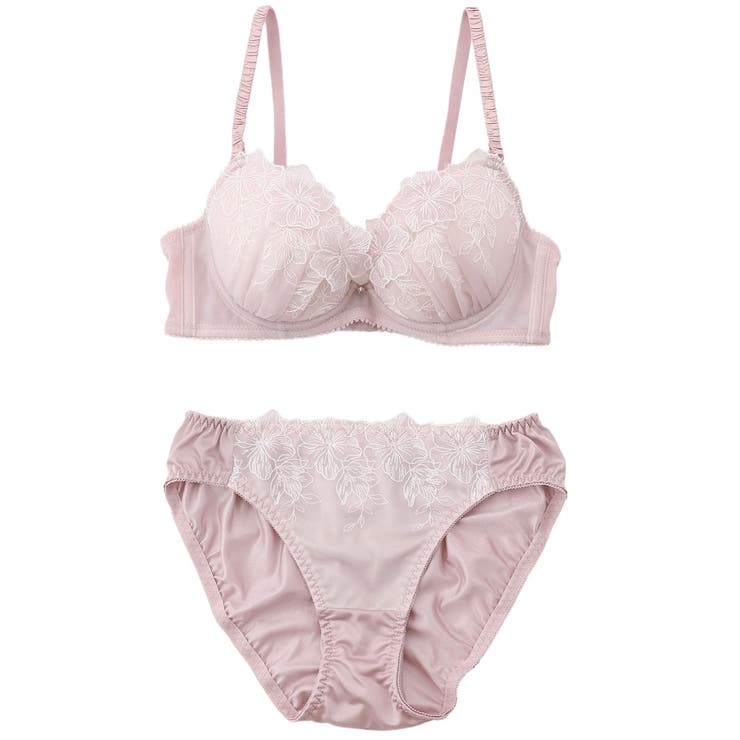 シアーレースフラワー  ３/４カップブラ＆ショーツ  | palissee | 詳細画像13 