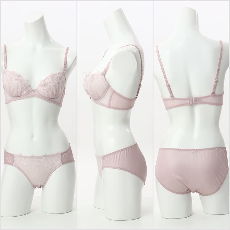 シアーレースフラワー  ３/４カップブラ＆ショーツ  | palissee | 詳細画像6 