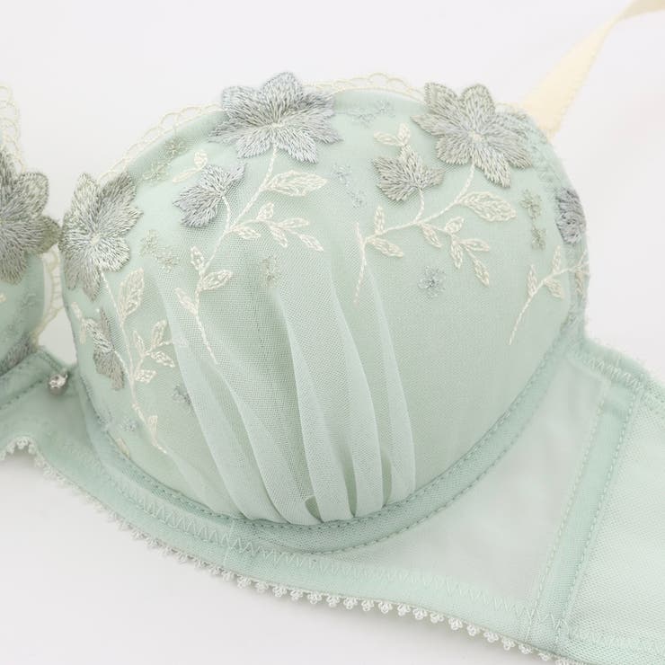 【EFカップ】クラシカルガーベラ ３/４カップブラ＆ショーツ  | palissee | 詳細画像11 