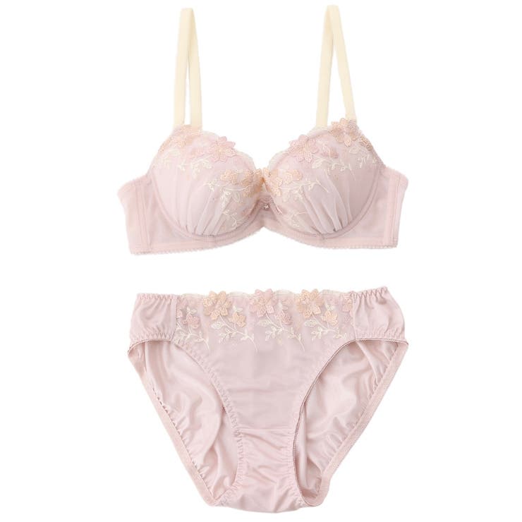 【EFカップ】クラシカルガーベラ ３/４カップブラ＆ショーツ  | palissee | 詳細画像14 