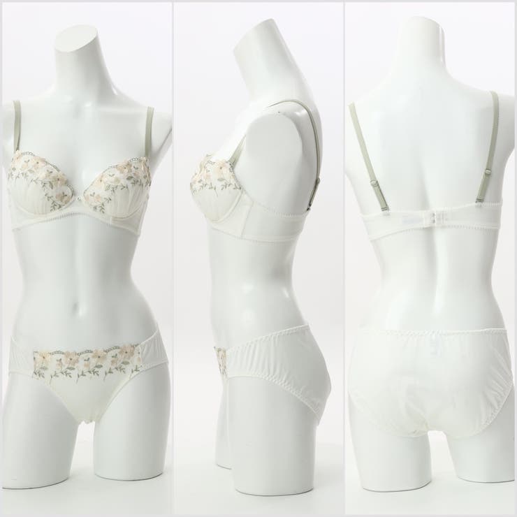 【EFカップ】クラシカルガーベラ ３/４カップブラ＆ショーツ  | palissee | 詳細画像6 