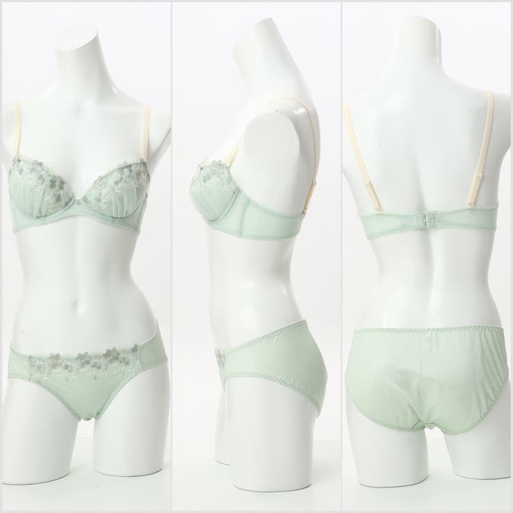 【EFカップ】クラシカルガーベラ ３/４カップブラ＆ショーツ  | palissee | 詳細画像8 