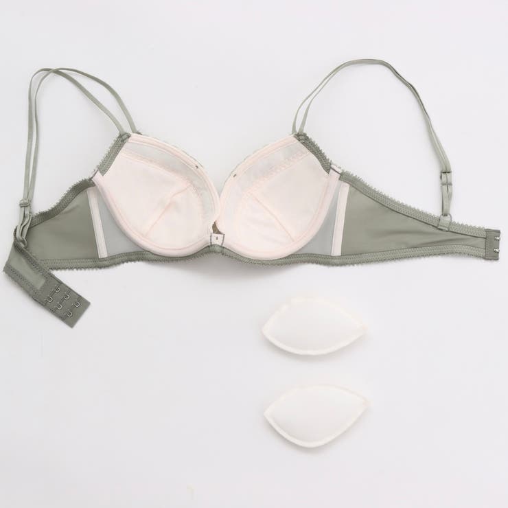 【EFカップ】フラワーレースレースストラッピー３/４カップブラ＆ショーツ  | palissee | 詳細画像9 