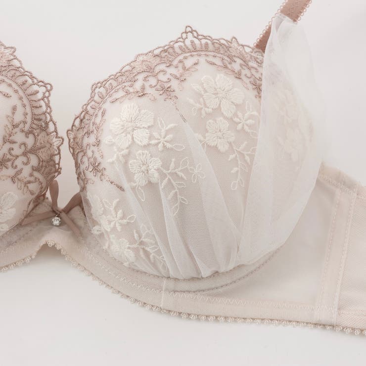 フラワーブーケチュールレース ３/４カップブラ＆ショーツ  | palissee | 詳細画像8 