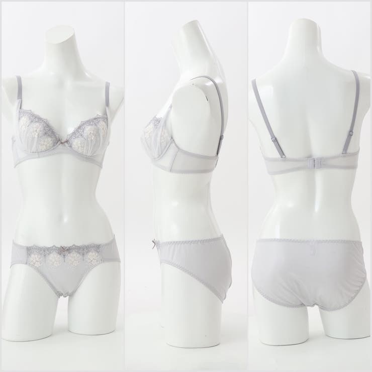 フラワーブーケチュールレース ３/４カップブラ＆ショーツ  | palissee | 詳細画像4 