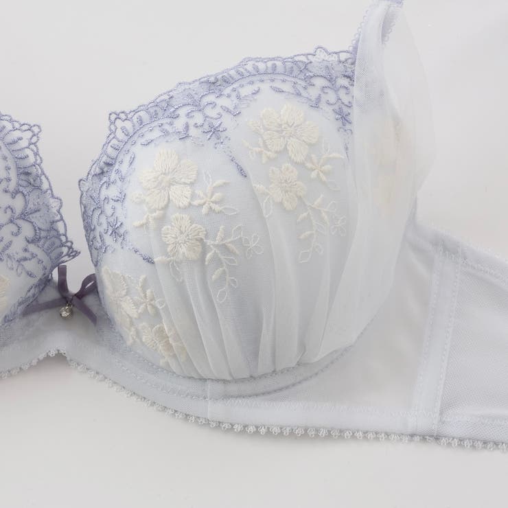 フラワーブーケチュールレース ３/４カップブラ＆ショーツ  | palissee | 詳細画像6 