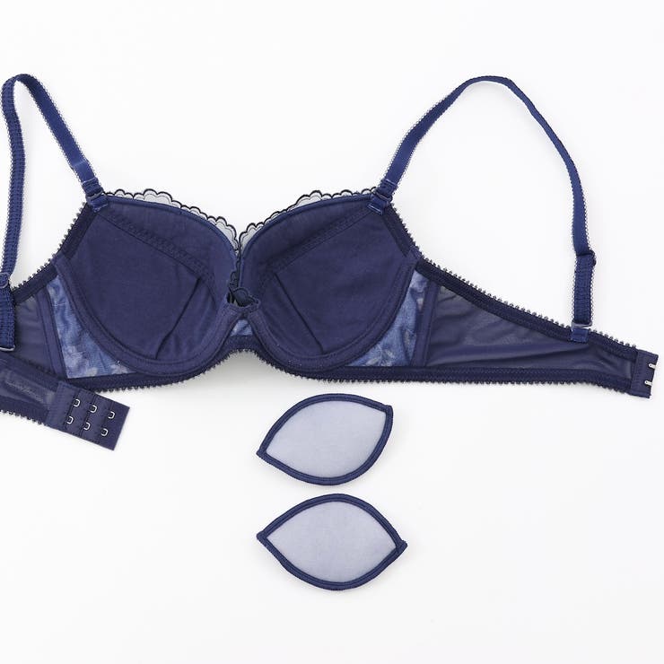 【EFカップ】クラシカルフラワープリント ３/４カップブラ＆ショーツ  | palissee | 詳細画像12 