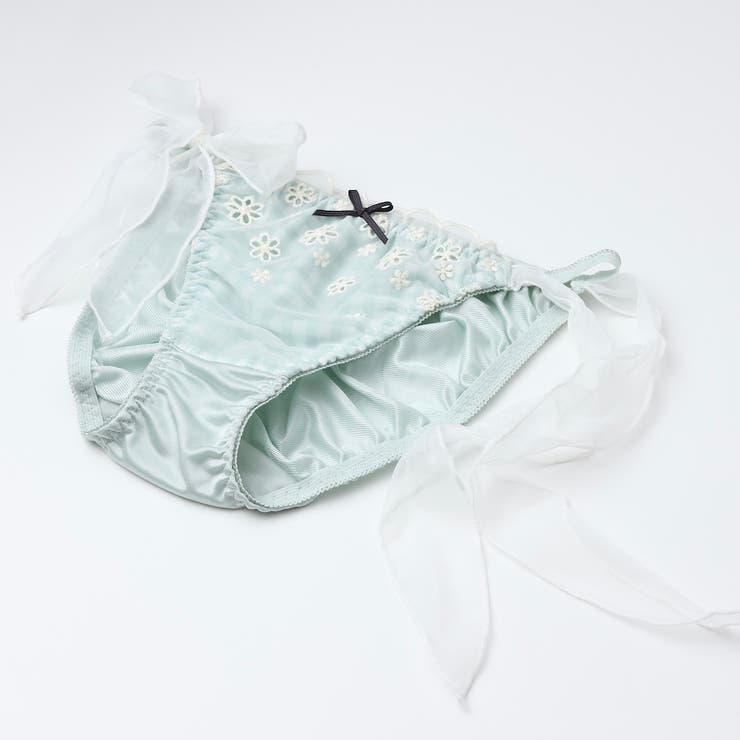 ギンガムチェックフラワー3/4カップブラ&ショーツ  | palissee | 詳細画像9