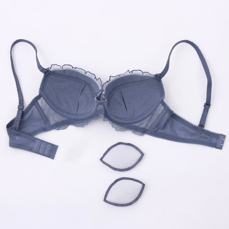 3台セット アザレアラメレース3/4カップブラ＆ショーツ [品番