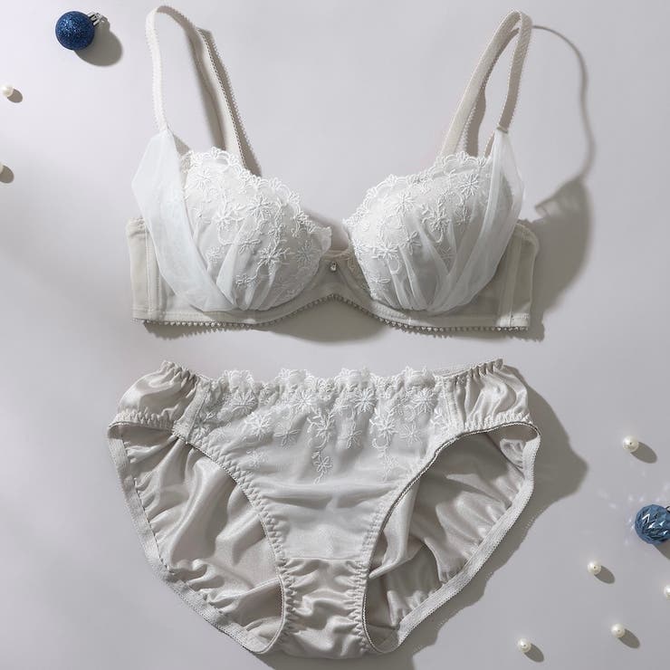 スノーチュール３/４カップブラ＆ショーツ  | palissee | 詳細画像4 