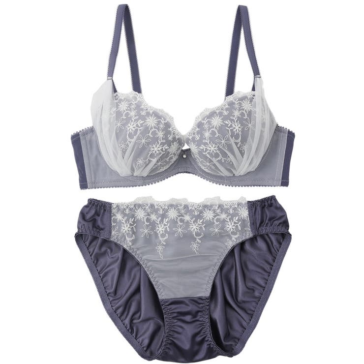 【EFカップ】スノーチュール３/４カップブラ＆ショーツ  | palissee | 詳細画像15 