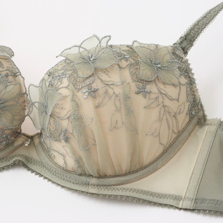 アップリケフルール３/４カップブラ＆ショーツ  | palissee | 詳細画像7 