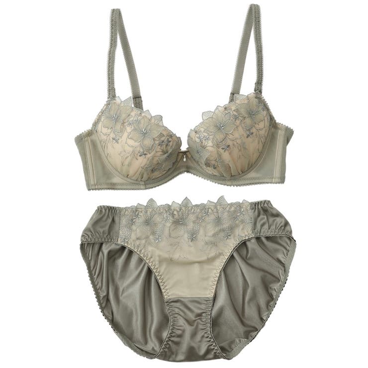 【EFカップ】アップリケフルール３/４カップブラ＆ショーツ  | palissee | 詳細画像14 