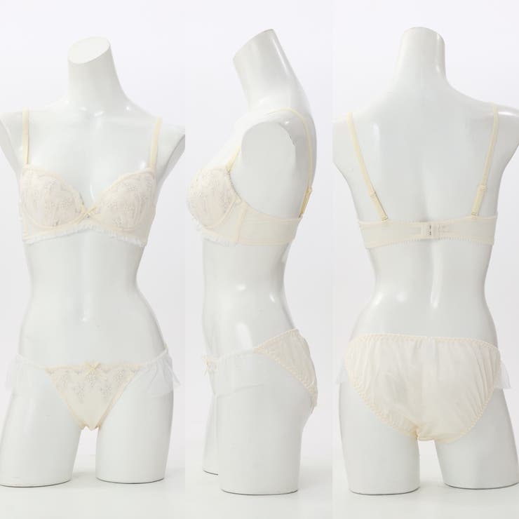 フレンチガーリー3/4カップブラ&ショーツ  | palissee | 詳細画像2