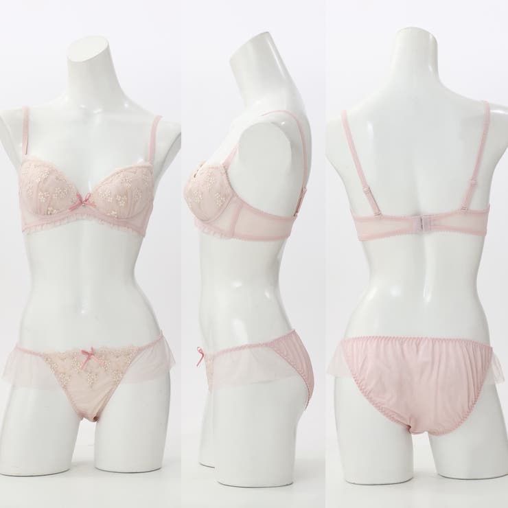 フレンチガーリー3/4カップブラ&ショーツ  | palissee | 詳細画像3