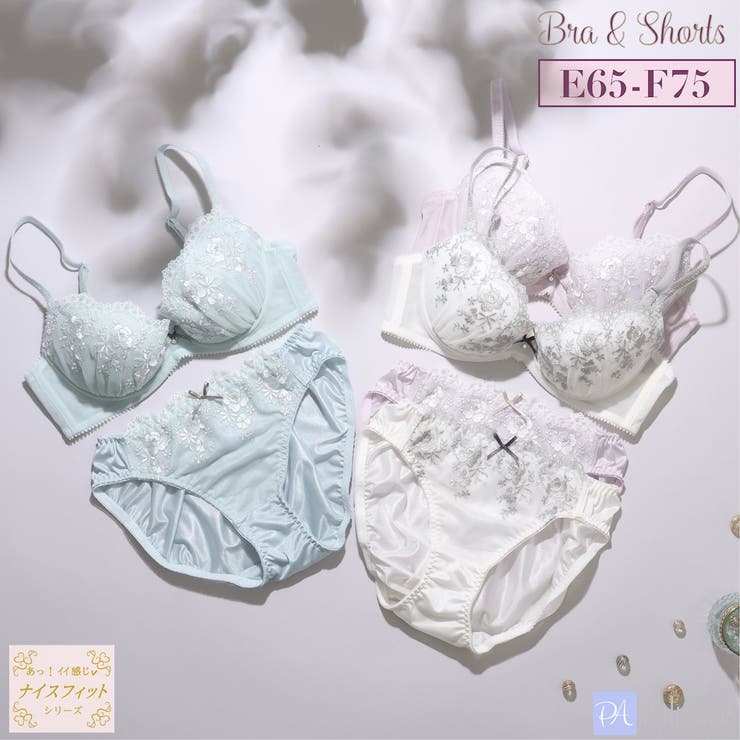 【EFカップ】ダスティフルール３/４カップブラ＆ショーツ  | palissee | 詳細画像1 