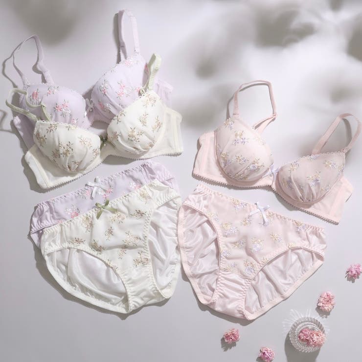 【EFカップ】フルーレット３/４カップブラ＆ショーツ  | palissee | 詳細画像13 