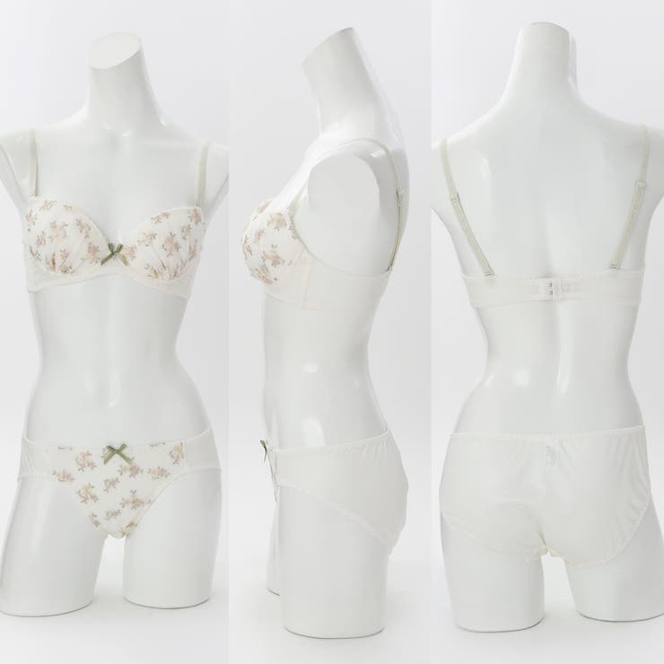 【EFカップ】フルーレット３/４カップブラ＆ショーツ  | palissee | 詳細画像2 