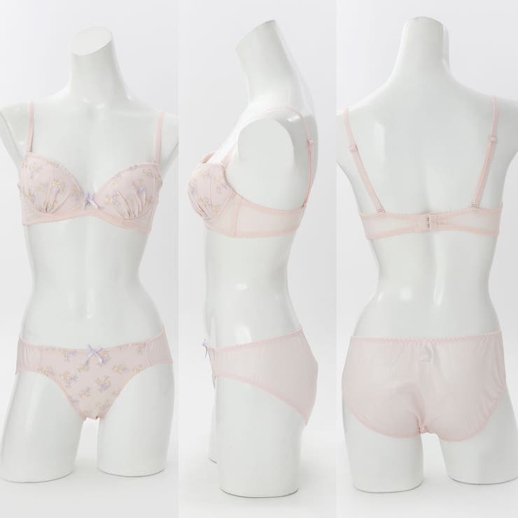 【EFカップ】フルーレット３/４カップブラ＆ショーツ  | palissee | 詳細画像3 