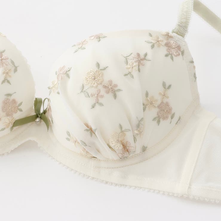 【EFカップ】フルーレット３/４カップブラ＆ショーツ  | palissee | 詳細画像4 